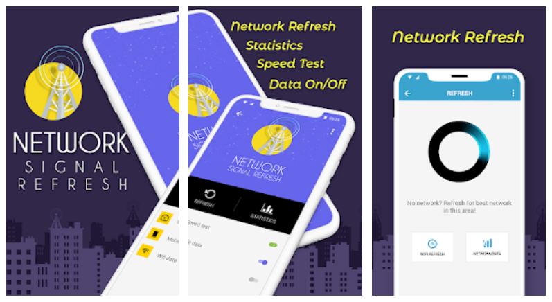 Aplikasi Penguat Jaringan 4G Dari Network Signal Refresher