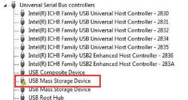 UAS Mass Storage Device