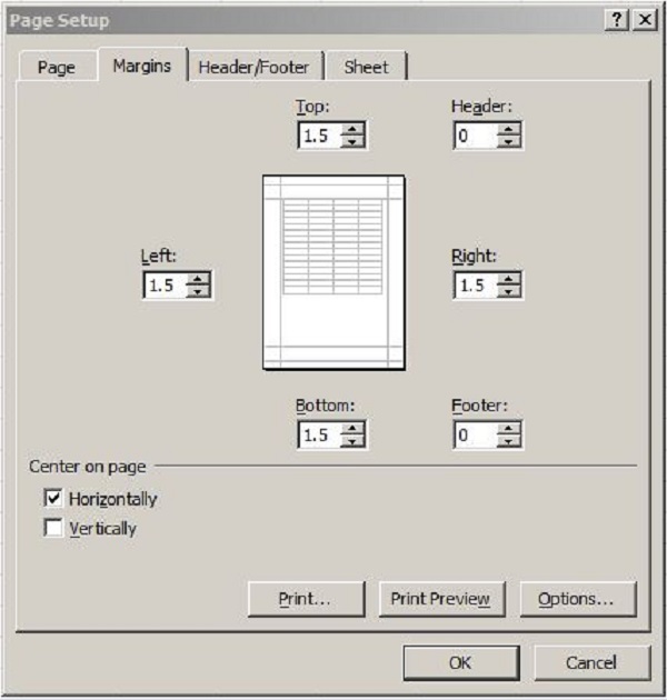 Cara Print Ms. Excel dengan Mengatur Orientation, Margin, dan Scaling