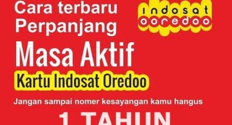 Cara Menambah Masa Aktif Indosat Paling Update