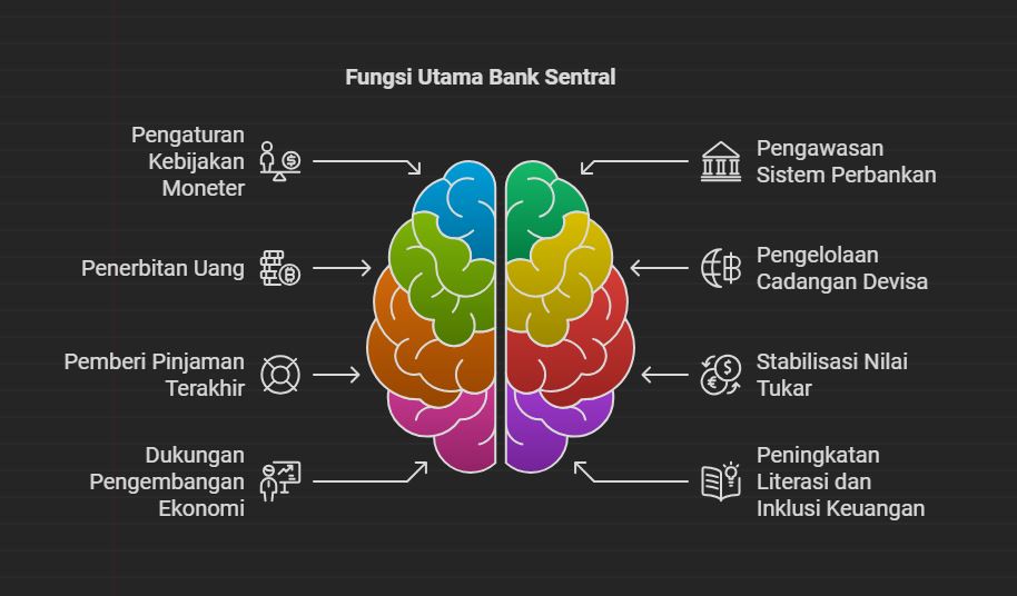 fungsi bank sentral