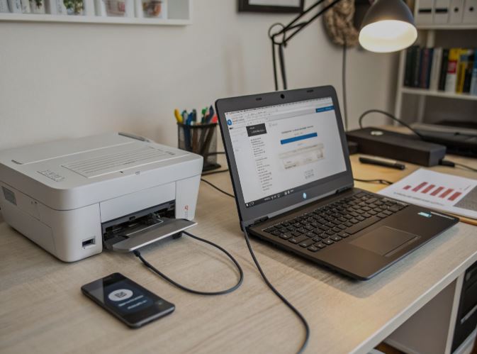 Cara Menghubungkan Printer ke Laptop